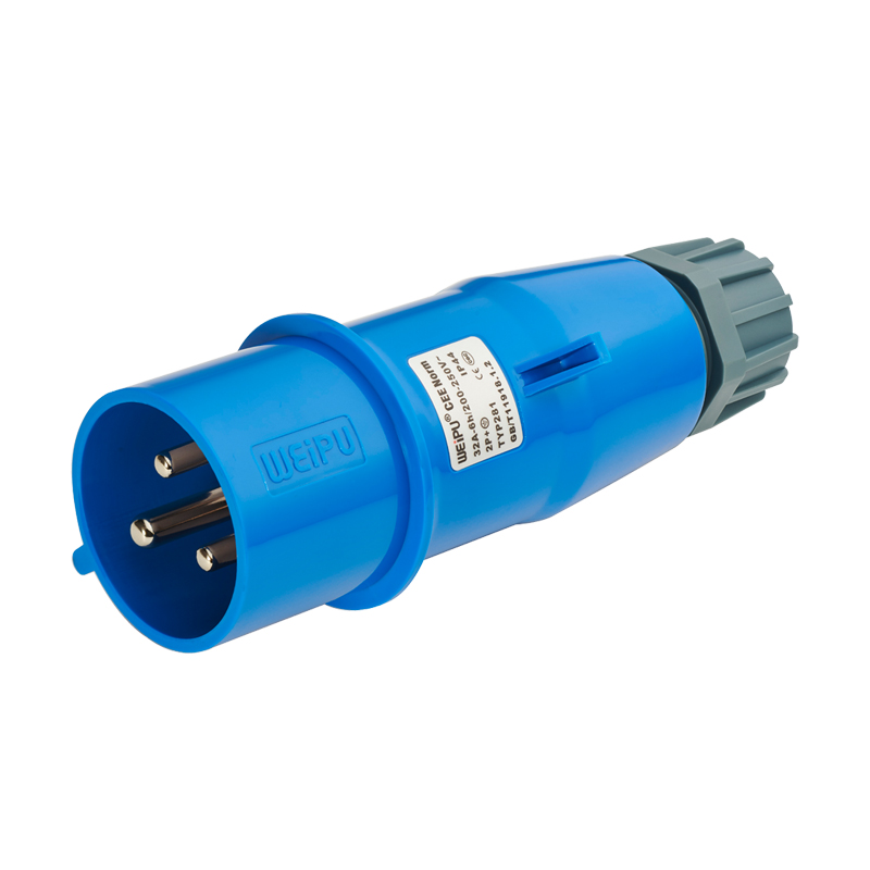 32A (2P+E) 夾爪電纜緊固插頭TYP281-IP44
